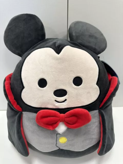 Squishmallows Disney Vampire Mickey Mouse 12” Plush