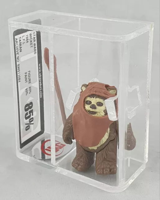 Wicket UKG85 gegradet Ewok Star Wars vintage Kenner No AFE/ No AFA
