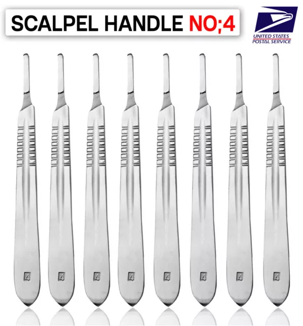 Scalpel Handle No.4 Blade Holder BP Handle, Surgical Scaple Handle No4 USA STOCK