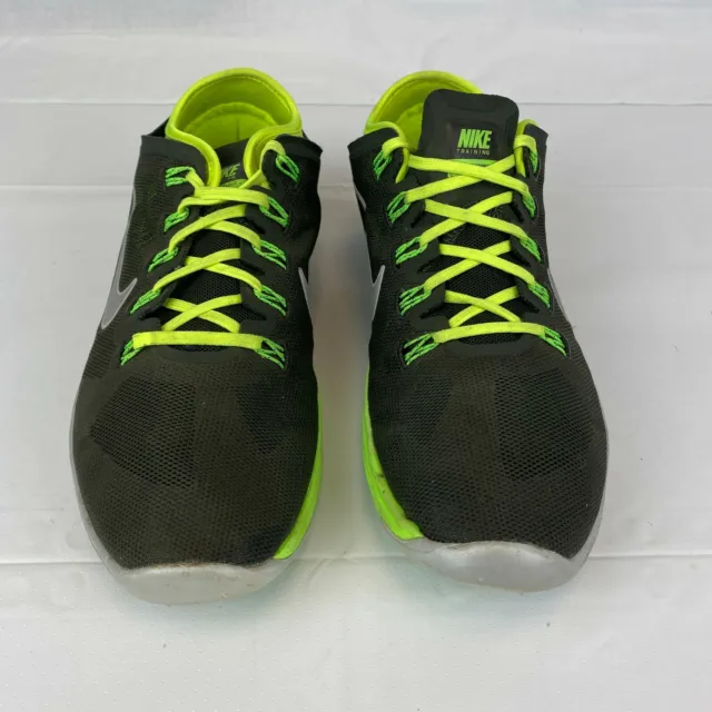 Nike Shoes Women's  Sz 9 Black/Gray/green Lunar Hyperworkout XT Sneakers Running