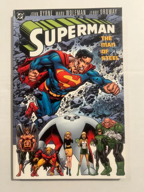 Superman: The Man Of Steel Vol 3 Tpb Oop 1St Printing Jerry Ordway Cover 2004