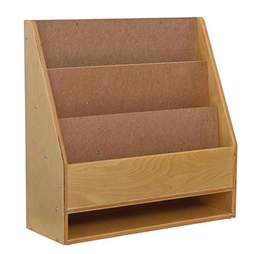 Childcraft Toddler Book Display with Dry-Erase Panel 3 Shelves 24 x 9 x 24 In...
