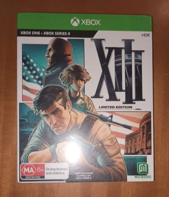Xbox One Series X Game Xiii Limited Edition Metal Case Edition Brand New Sealed