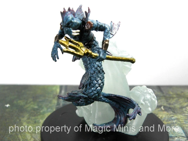 Tomb of Annihilation ~ MERROW #26B Icons Realms D&D large mini merfolk trident