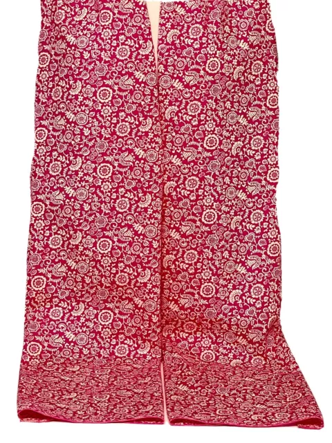 100% Cotton Tana Lawn Skinny Scarf Liberty of London Pink Floral 30x205cm