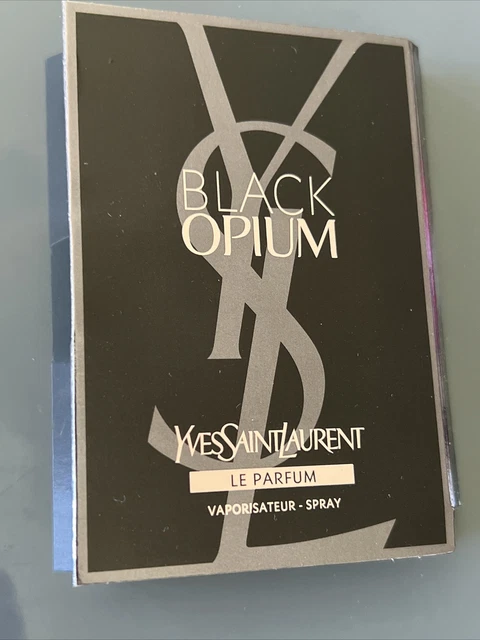 YSL BLACK OPIUM LE PARFUM EAU DE PARFUM 0.04oz-1.2ml EDP Spray Vial Travel Size