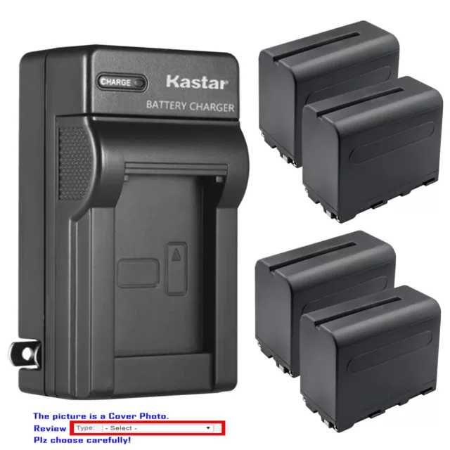 Kastar Battery AC Charger for Yongnuo YN900 YN900 II YN1200 PRO-LED Video Light