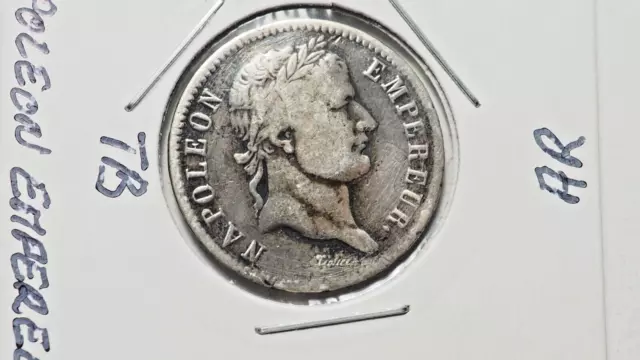 France :1 franc 1812 M . Napoléon Ier .TTB