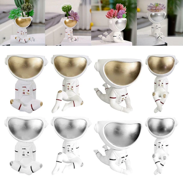 Astronaute Pot De Fleur Pot Succulent Planteur  Vase Décor À La Maison