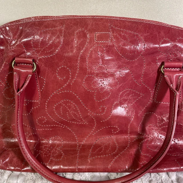 Sigrid Olsen Leather Handbag Shoulder Bag Purse