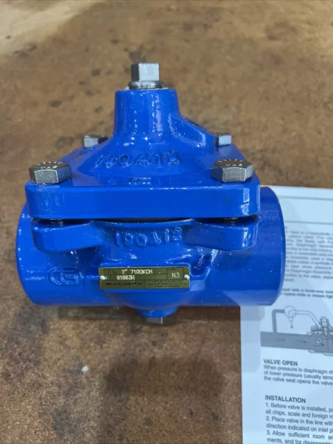 Remote Control Valve 2 in NPT 125 Cast Iron - 175 psi - Cla-Val 7100KH