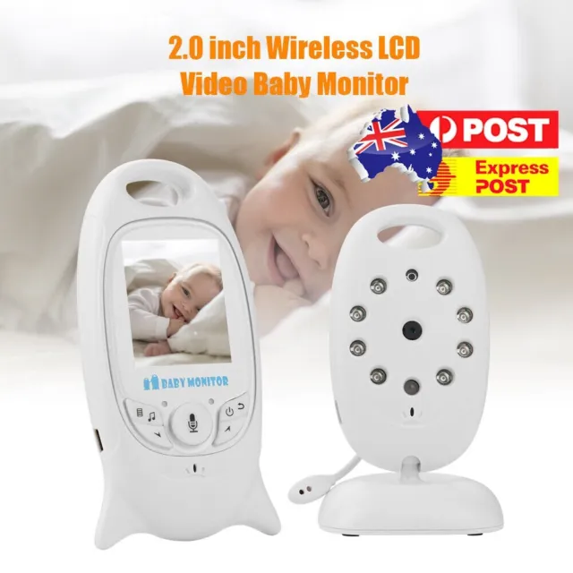 VB601 Wireless Audio Video Baby Monitor Camera Home Music Intercom Walkie Talkie