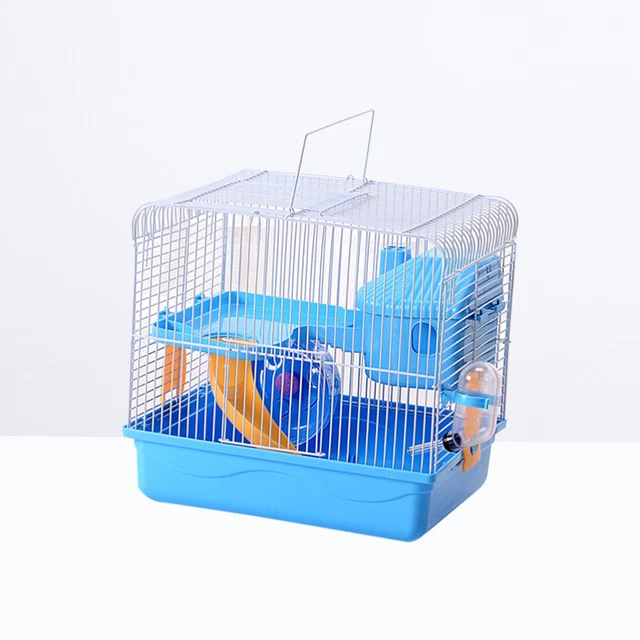Topo da corsa gabbia in plastica topo gabbia habitat doppio strato gabbia per criceti