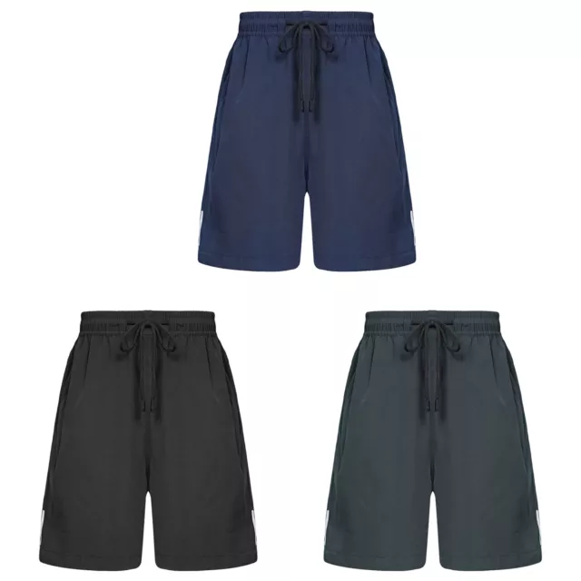 Garçon Short de Sport Basketball Séchage Rapide Short Décontracté Pantalon Court