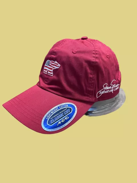 Jack Nicklaus Golden Bear Signature Course Hat Red Bear Logo