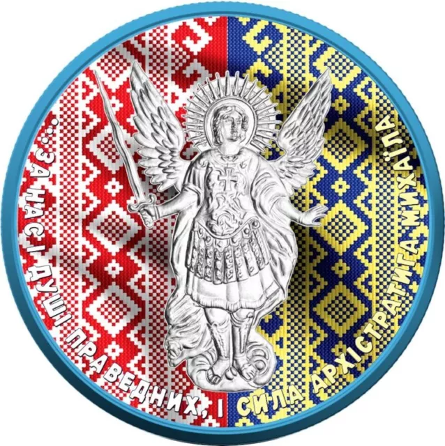 POLAND AND UKRAINE BROTHERHOOD Spirit of the Nations 1 Oz Silver Coin 1 Hrywna U