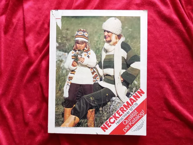 Neckermann Katalog Herbst Winter 1977 / 1978 - Versandhauskatalog #A287