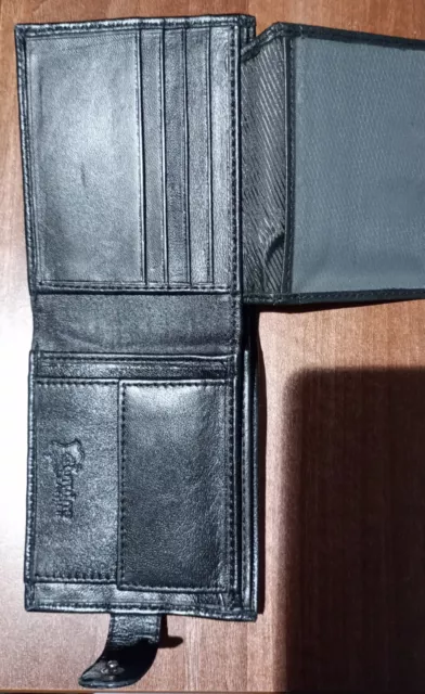 Hugo Boss Genuine Leather Black Wallet 3
