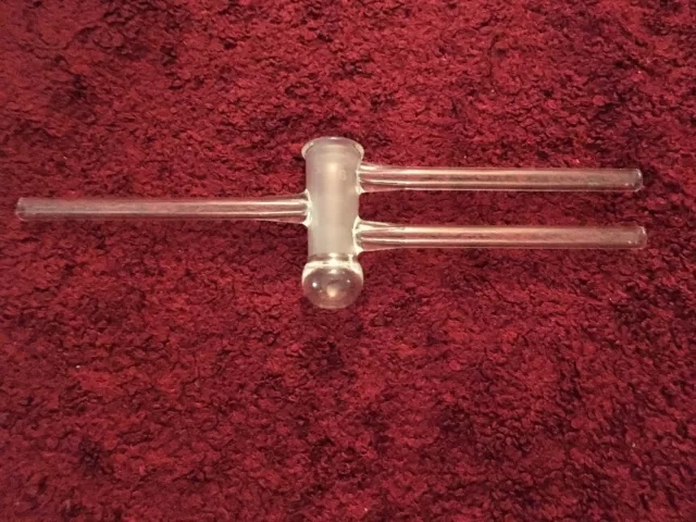 Chemglass High Vacuum Double Oblique Stopcock with Sidearms, No Plug