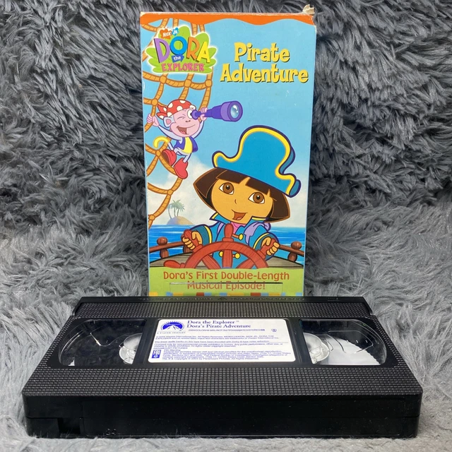 DORA THE EXPLORER Pirate Adventure VHS Video Tape 2004 Nick Jr ...