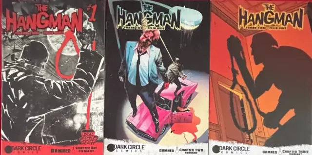 The Hangman  Complete Run 1-3  Dark Circle * Archie Comics  2015  Nice!!!