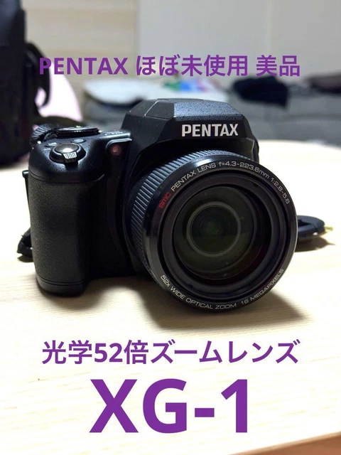 PENTAX XG-1 RICOH RICOH 52x optical zoom lens black almost unused