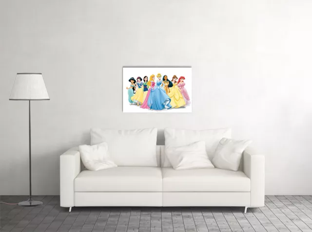 Cartoon Princesses Art Wall Indoor Room Outdoor - POSTER 20x30 3