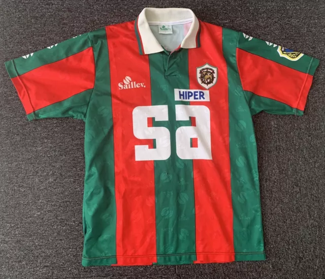 Vintage Maritimo Jersey Mens Large 1997-1998 Home Shirt Portugal Soccer Football