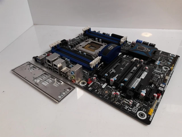Dx79to Layout INTEL DX79TO SOCKET LGA 2011 DDR3 PCIe Motherboard With I/O Shield £44. ...