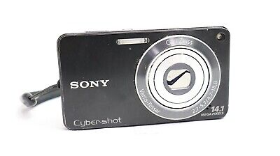 Sony Cyber-shot DSC-W350 ~14.1MP 4x Zoom Digital Camera ~Black ~
