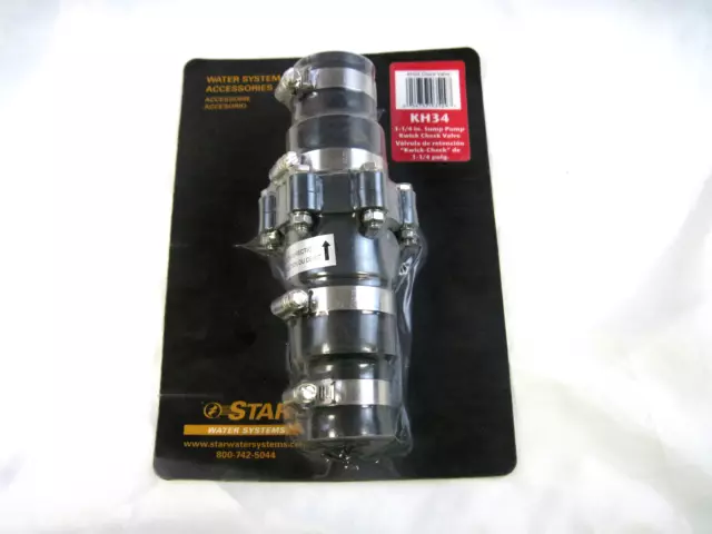 Star Sump Pump Check Valve