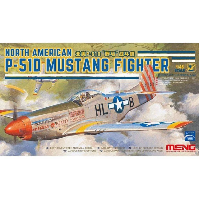 North American P-51D Mustang & 1/4 ton 4x4 Light Vehicle Set - TAMIYA North American P-51D Mustang & 1/4 ton 4x4 Light Vehicle Set - TAMIYA