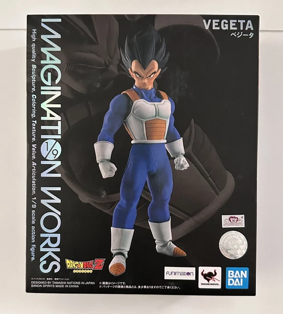 Original BANDAI IMAGINATION WORKS Vegeta Son Goku Dragon Ball Z In