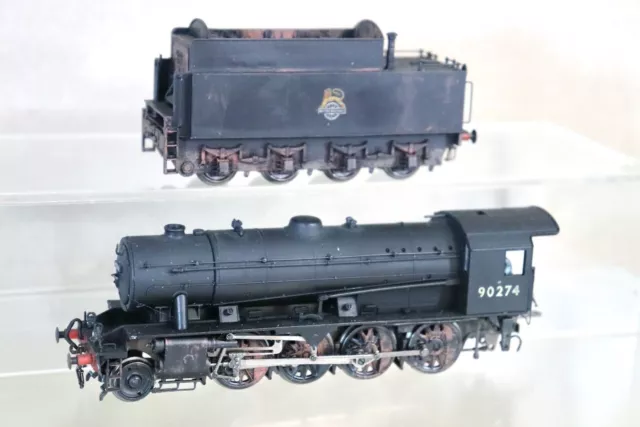 Bachmann 32-251 Set Gebaut Verwitterte Br 2-8-0 Sparmaßnahmen Class 90274 Od