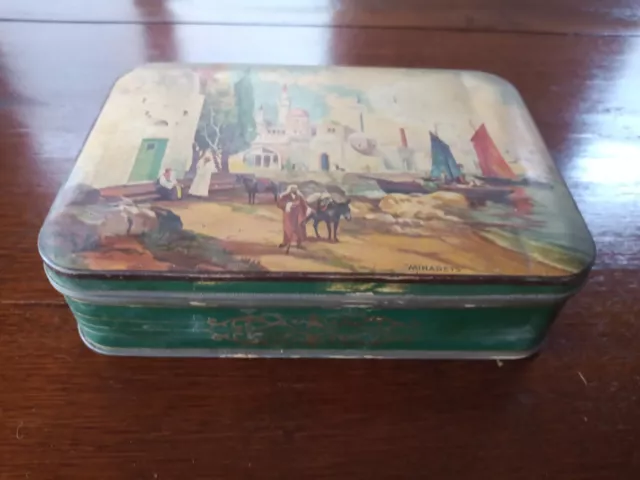 Old Vintage Australian Pascall  Sweet Tin Claremont Tasmania