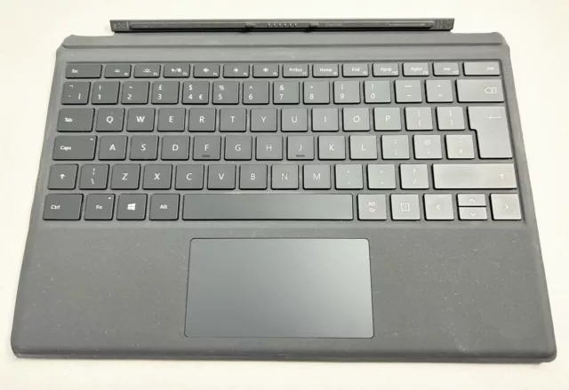 Microsoft Surface Pro 4, 5 6 7 Typ Abdeckung 1725 UK Tastatur sehr guter Zustand