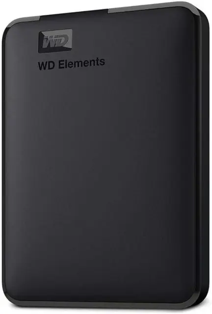 WD 1 TB Elements Portable External Hard Drive - USB 3.0, Black
