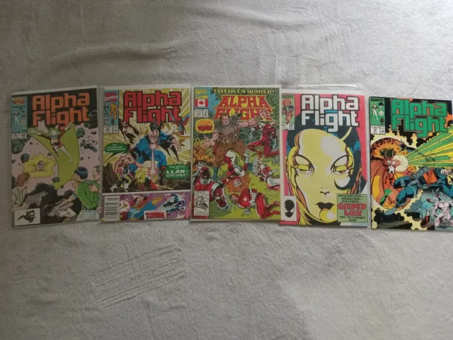 Marvel Comics Bundle Alpha Flight