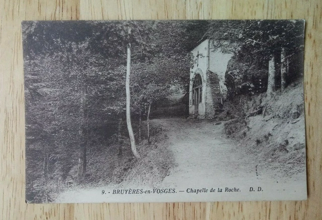 Carte Postale Postcard France Bruyeres-en-Vosges - Chapelle de la Roche