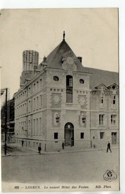 Thème LA POSTE - Bureau de Poste - CPA 14 - LISIEUX -  la poste 5