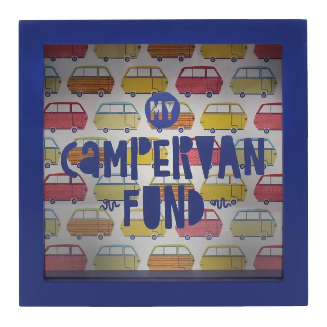 My Campervan Fund Savings Box Moneybox Festival Collecting Holidays Freedom! Fun