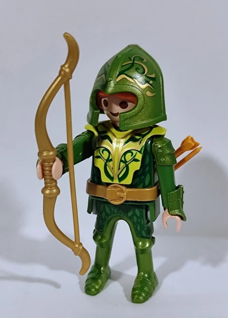 Figurine Playmobil Personnalisée - Archer Elfe - Le Seigneur Des Anneaux - REF-0018