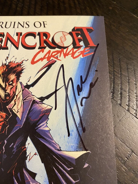 Ruins Ravencroft Carnage 1 Signed Tieri 1st Cortland Kasady Gemini Ship Knull 3