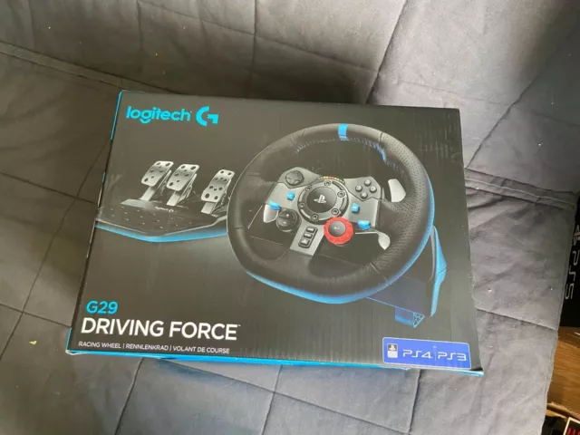 VOLANTE LOGITECH DRIVING FORCE G29- PS5,PS4, PS3 E PC USADO - TLGAMES