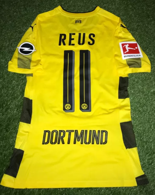 RAR Marco Reus Spielertrikot Bundesliga BVB Dortmund wie Matchworn Trikot Gr. M