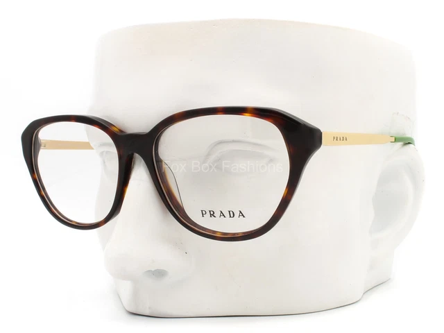 Prada VPR 28SF 2AU-1O1 Eyeglasses Glasses Brown Havana w/case - Alternative Fit