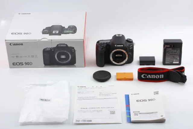 Under500 shots [Top MINT w/ BOX] Canon EOS 90D Camera Body Only From JAPAN