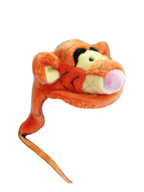 Tigger Plush Hat Disneyland Paris Size Toddler Child Pooh Disney Ear Muffs VGC