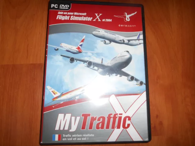 Jeu PC extension add-on My Traffic X pour Flight Simulator X 2004 FSx FS2004