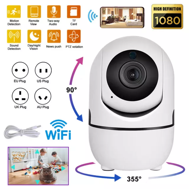 Ycc365 Plus Wifi Camera Video Surveillance 1080P Wireless Baby Monitor PTZ Cam